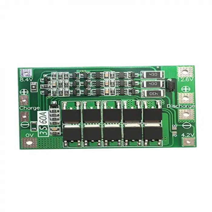 3S 60A Bms Devresi (Balanslı)