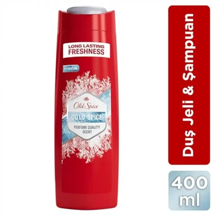 3’ü 1 Arada 400 Cold Spice Duş Jeli Mililitre