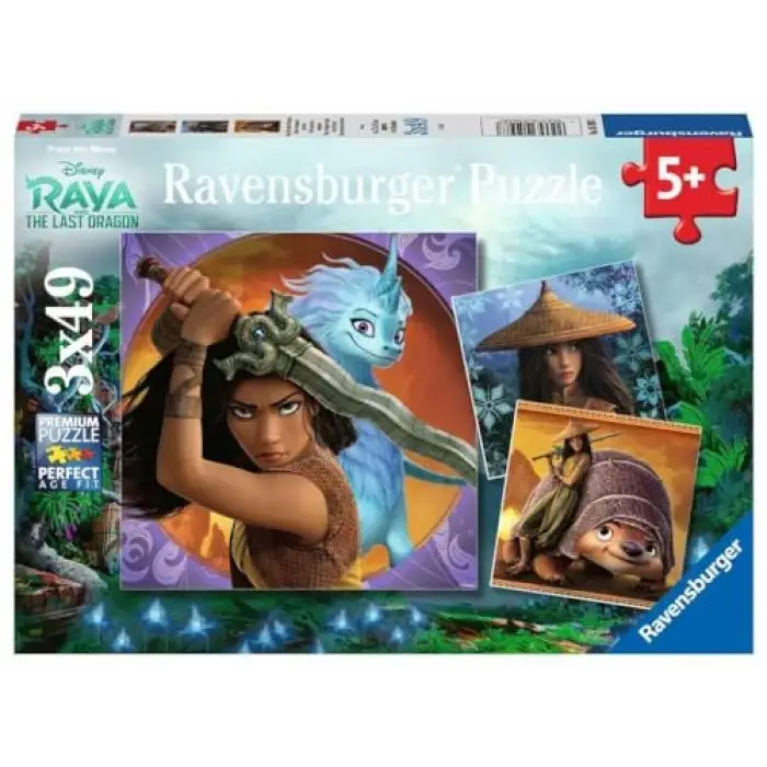 3x49p Puzzle W. Disney Raya
