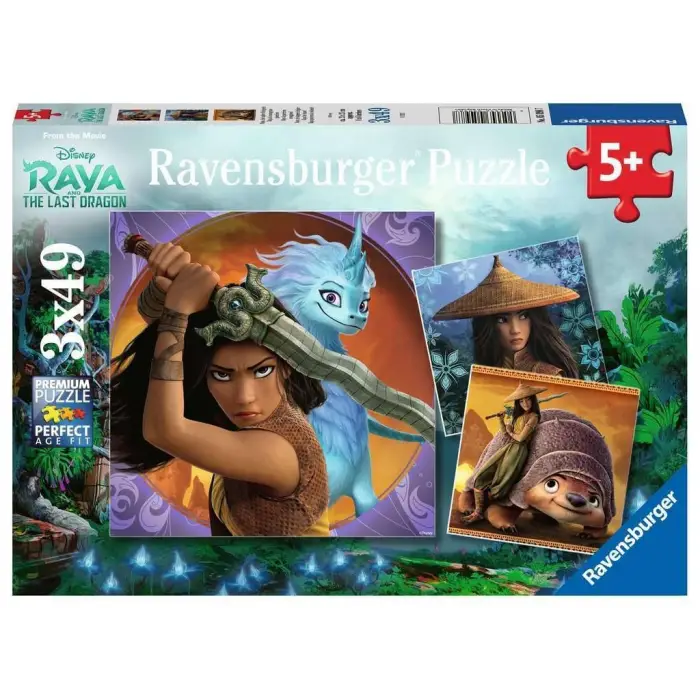 3x49p Puzzle W. Disney Raya