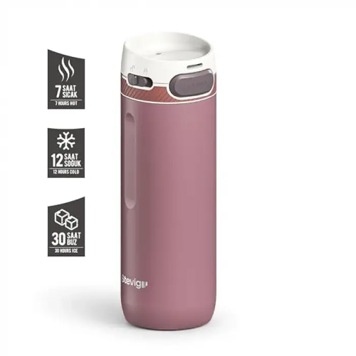 4 Action Trigger-Control Çelik Termos 500 ML, Twilight Mauve, ST-230