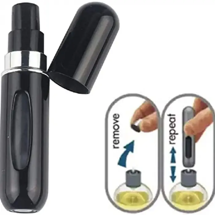 4 Adet 5 ml Mini Doldurulabilir Parfüm Atomizeri, Seyahat için