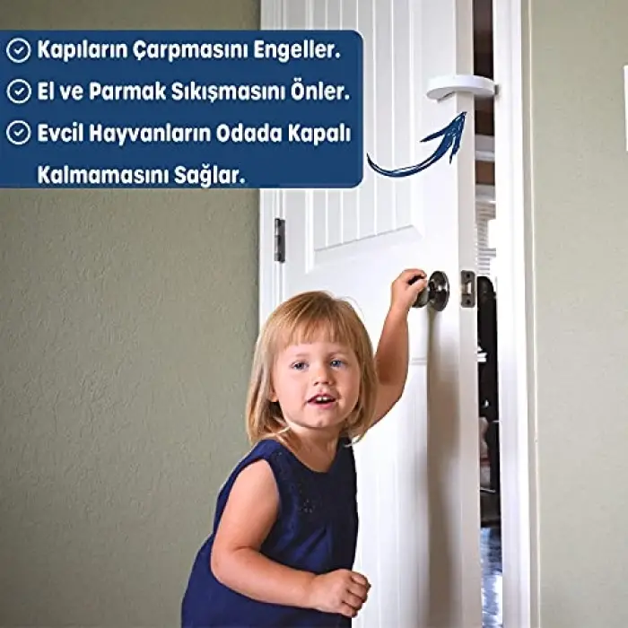 4 Adet Sünger Kapı Durdurucu Karışık IDE0604