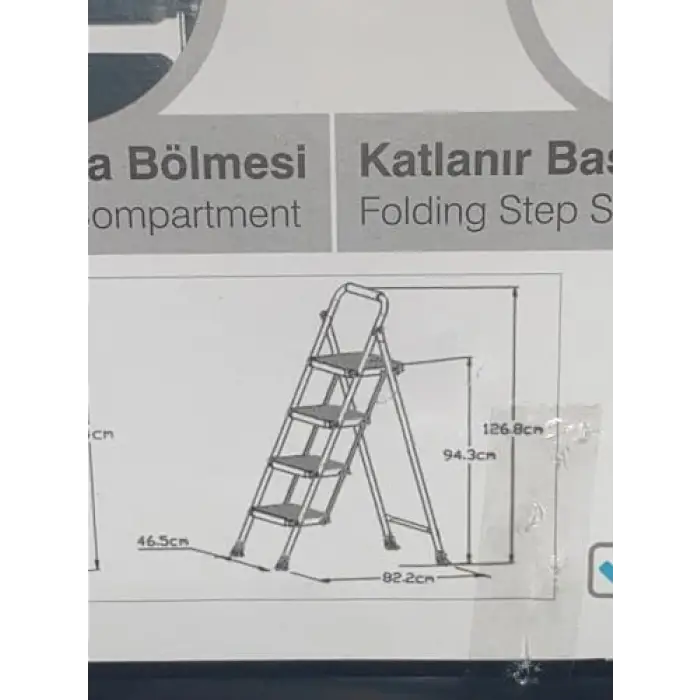4 Basamaklı Europen Step Merdiven 504292