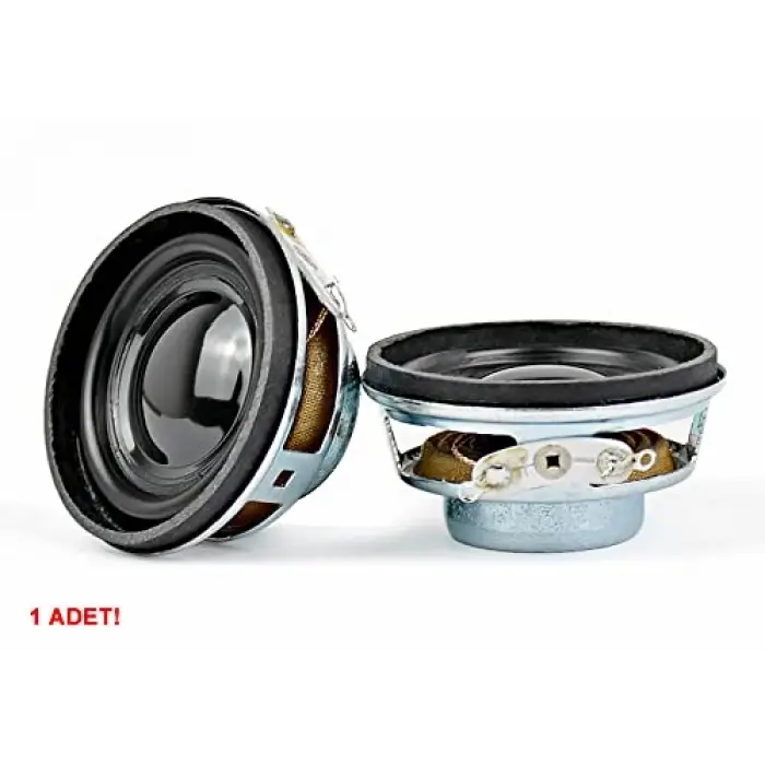 4 cm 4 Ohm 3W yuvarlak mini hoparlör