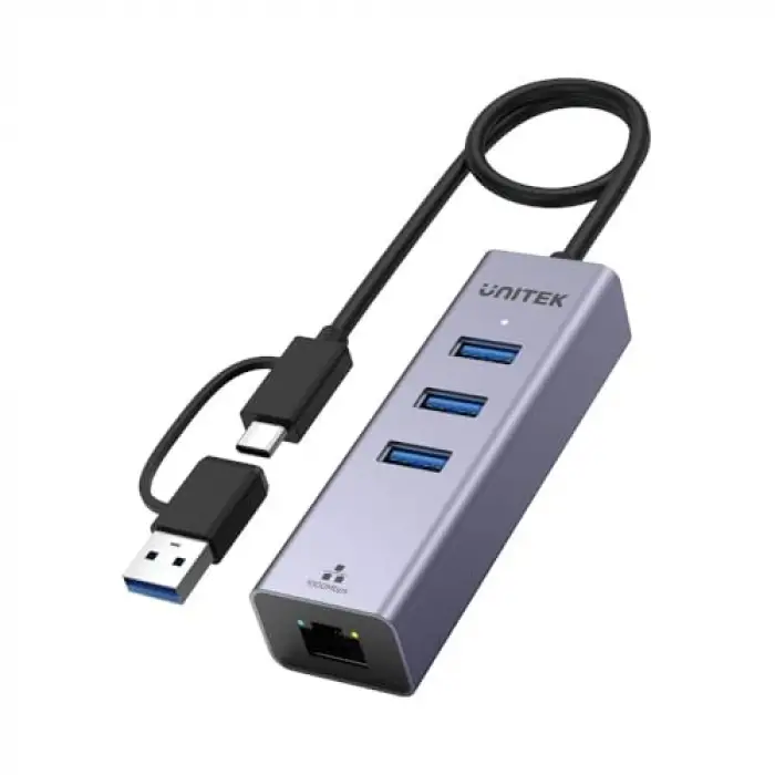 4-in-1 Ethernet Hub (Y-3088B)