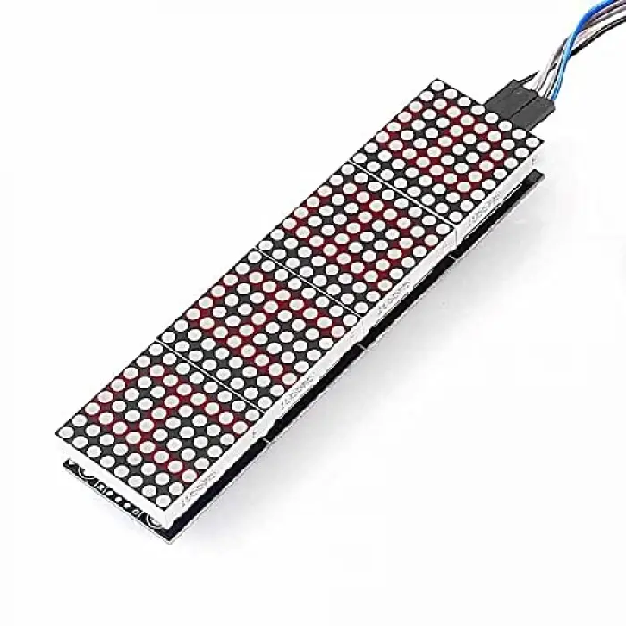 4lü 8x8 Kırmızı Dot Matrix Board