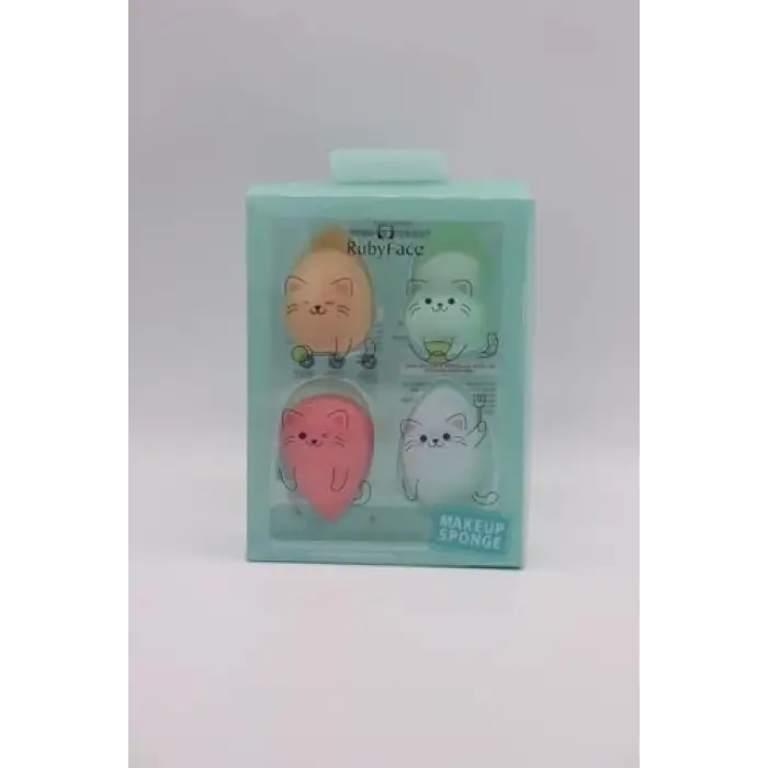 4lü Makyaj Süngeri Seti