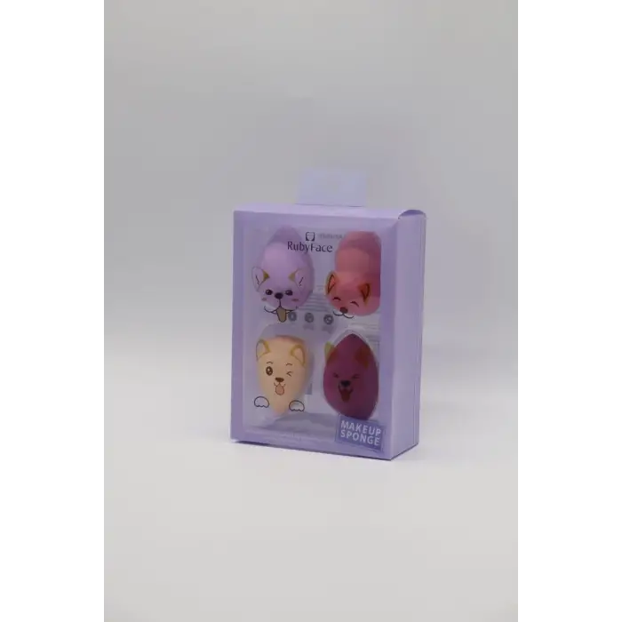 4lü Makyaj Süngeri Seti