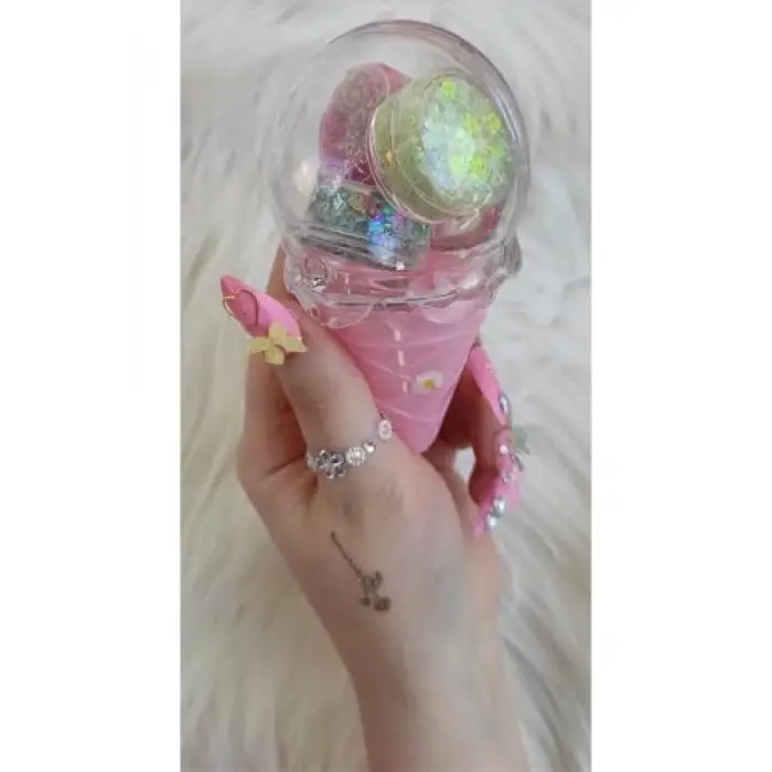 4lü Simli Glitter Far Seti Ice Cream Set, 88232546