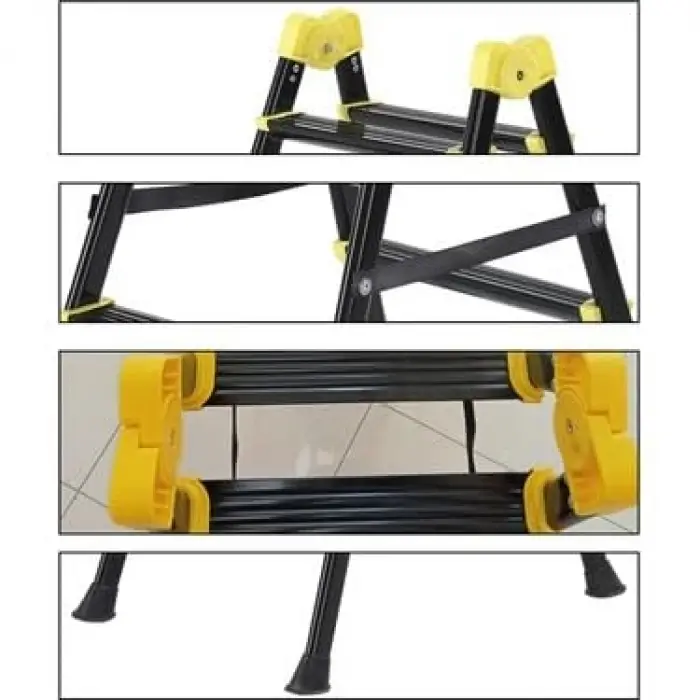 4 Master süperstep çift çıkışlı merdiven 4 +