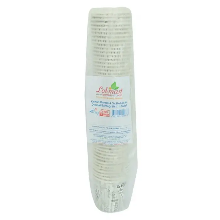 4 Oz Karton Bardak 50li