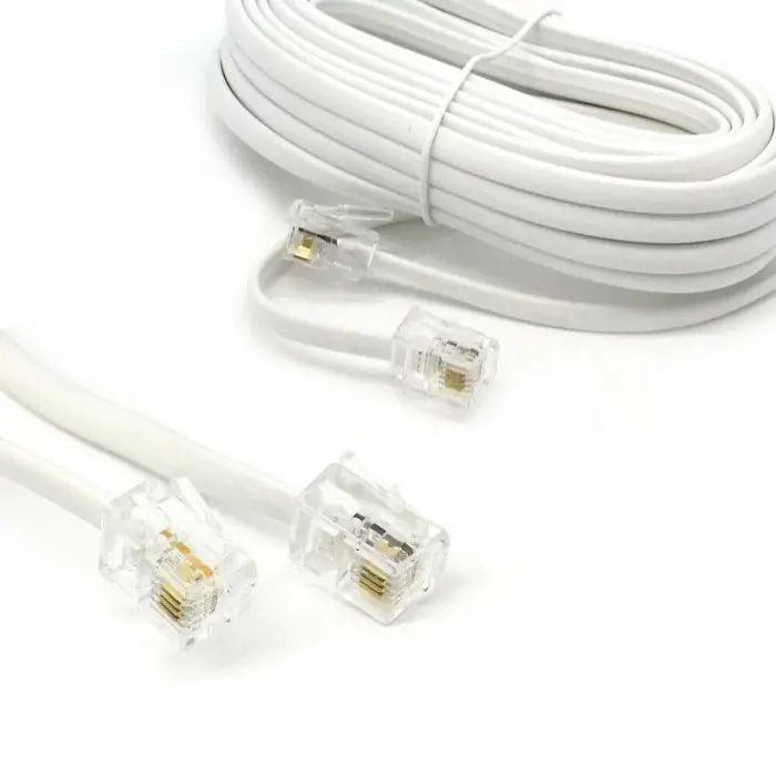 4 Pin Telefon Kablosu, 3 Metre