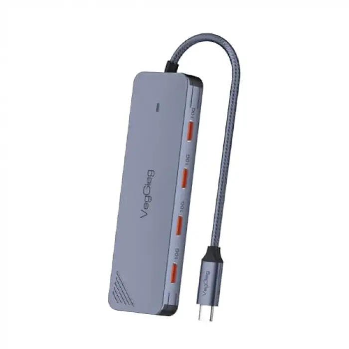 4 Portlu 10Gbps Type-C to 4*USB-C 3.2 Gen2 Type-C Hub