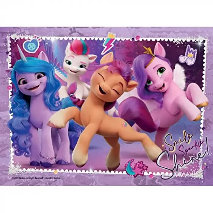 4 Puzzle Tek Kutuda My Little Pony, Çocuk Puzzle