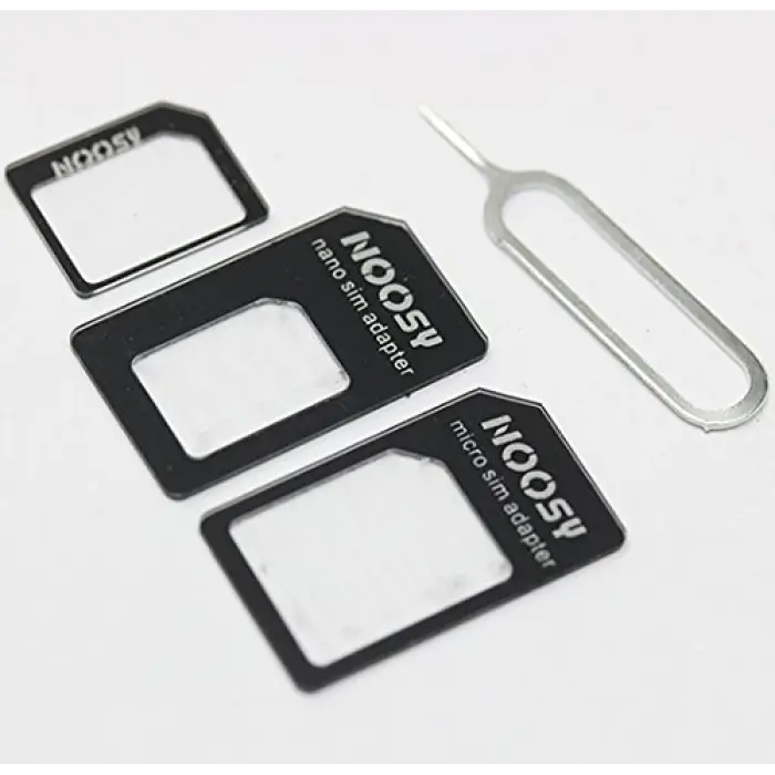 4ü 1 arada Nano Micro Sım Adapter Sim Kart için set iPhone 4 5 6 Samsung Htc Universal
