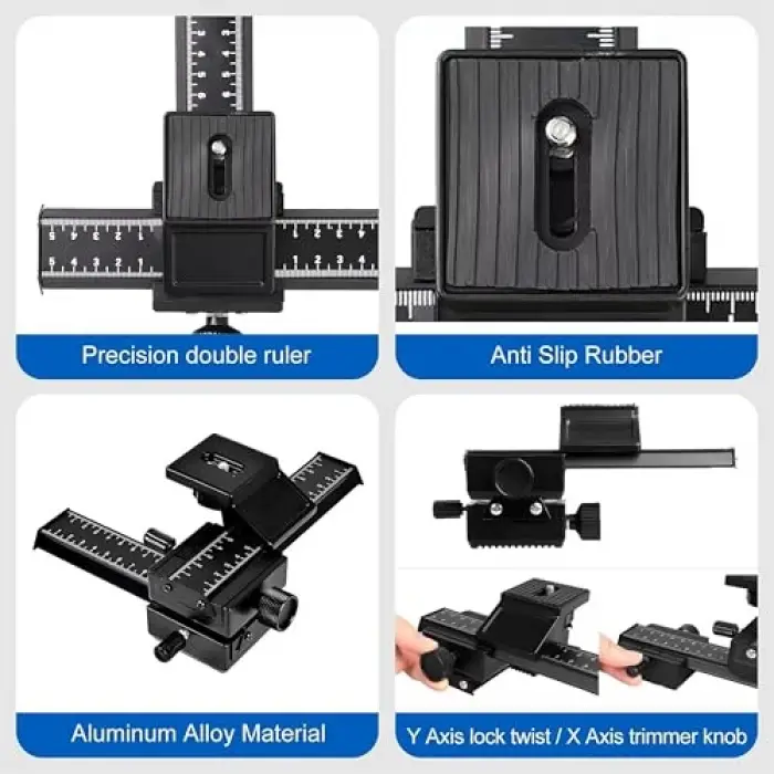 4 Yönlü Makro Odaklama Rayı Slider