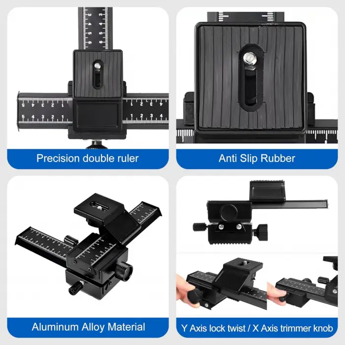 4 Yönlü Makro Odaklama Rayı Slider