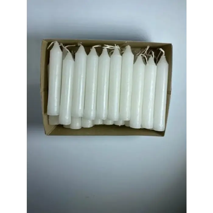 40 Adet Bakkal Mumu, 10 cm, Fitilli