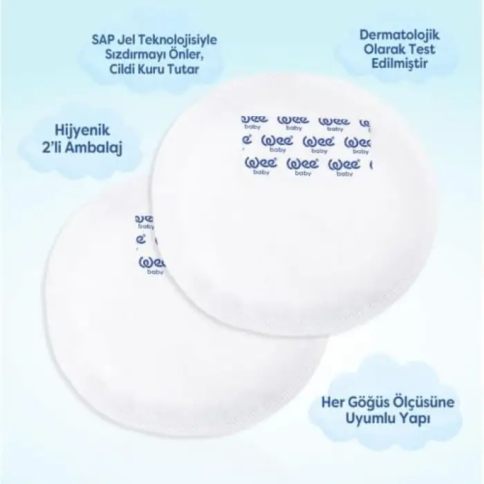 40lı Klasik Yapışkanlı Göğüs Pedi