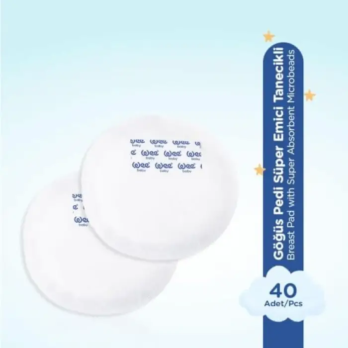 40lı Klasik Yapışkanlı Göğüs Pedi