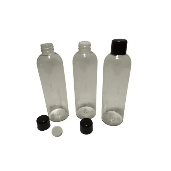 400 ml Plastik Şeffaf Kolonya Şişesi