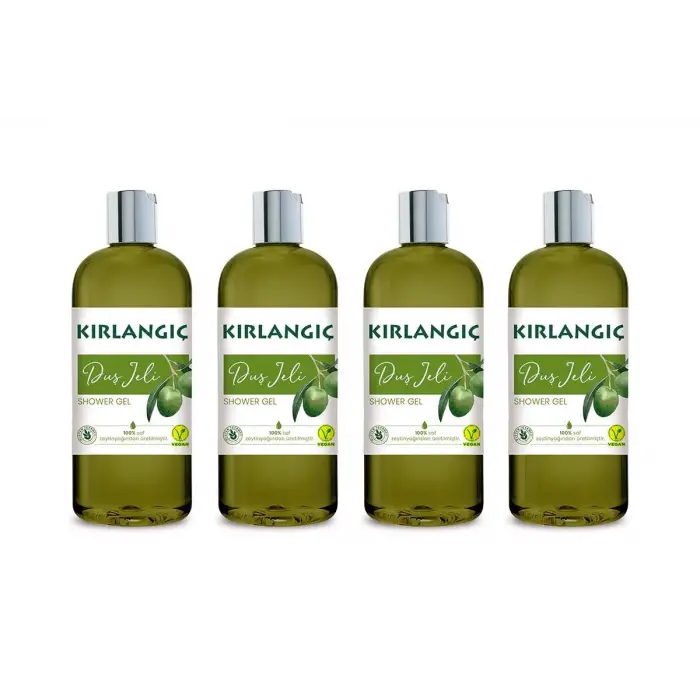 400 ML Zeytinyağlı Duş Jeli, 4 Adet