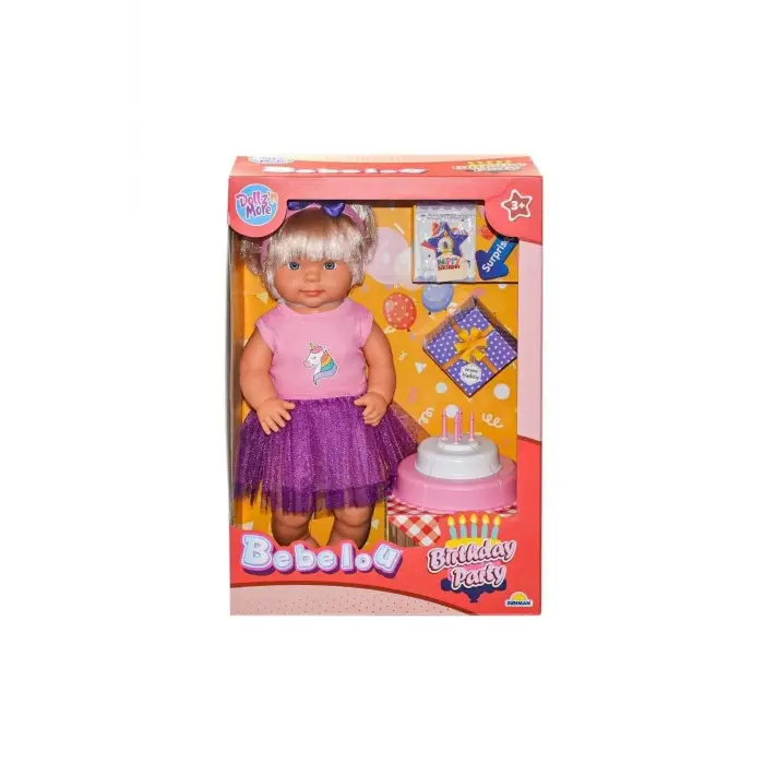 40021 Bebelou Doğum Günü Bebeği 40 Cm