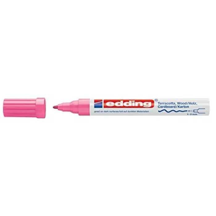 4040 creative mat boya kalemi, 1-2 mm, pembe
