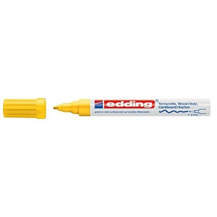 4040 Creative Mat Boya Kalemi, 1-2 mm, Sarı