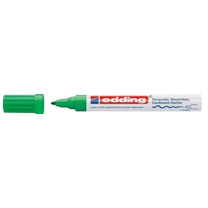 4040 creative mat boya kalemi, 1-2 mm, yeşil