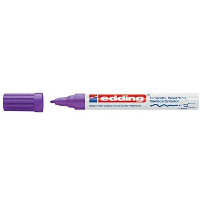4040 Mat Boya Kalemi, 1-2 mm, Mor