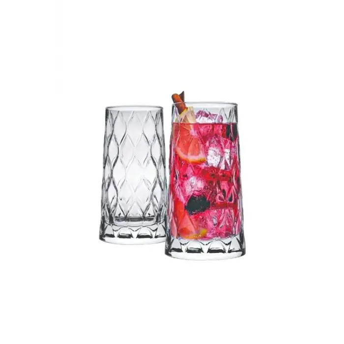 420855 Leafy Meşrubat Bardağı - Long Drink Bardağı 345 cc 6lı TXBFDBFDF01117