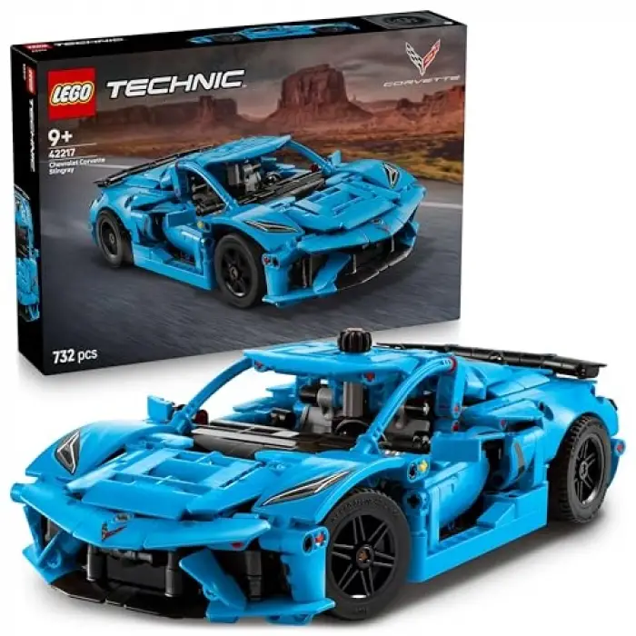 42217 LEGO® Technic Chevrolet Corvette Stingray Mavi
