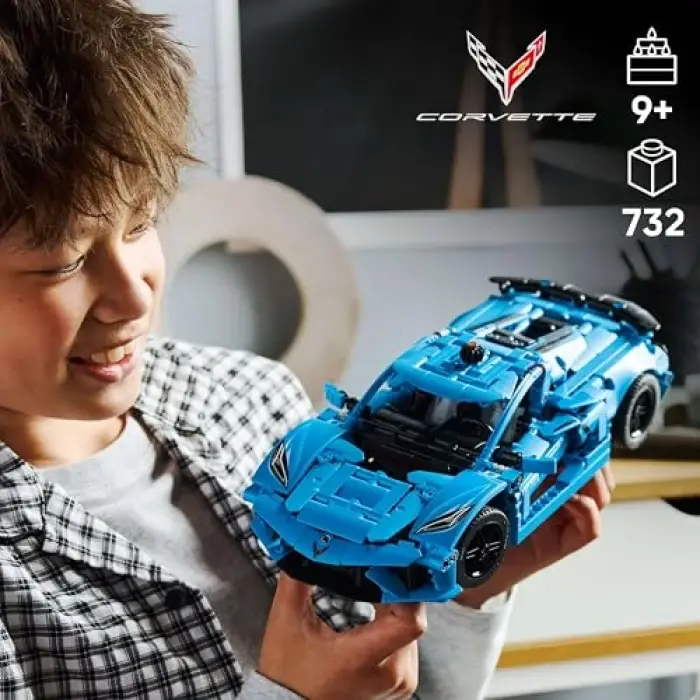 42217 LEGO® Technic Chevrolet Corvette Stingray Mavi