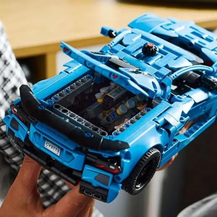 42217 LEGO® Technic Chevrolet Corvette Stingray Mavi