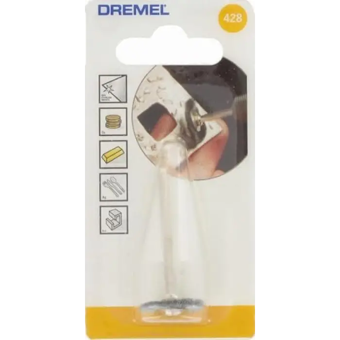 428 Karbon Çelik Fırça, Metalde Pas Temizleme, 19 mm