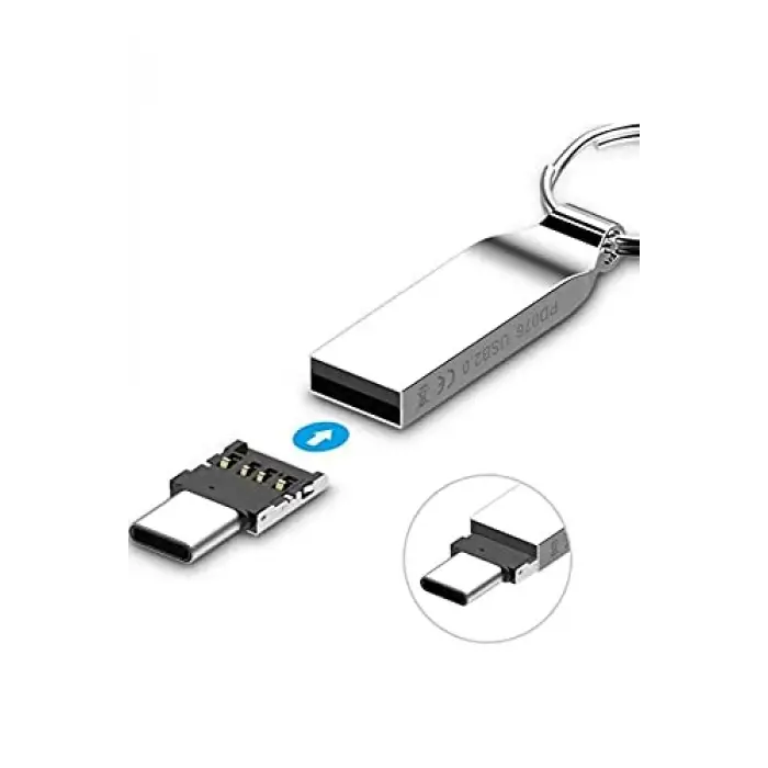 4497 Type C To Usb Çevirici Mini Dönüştürücü Adaptör