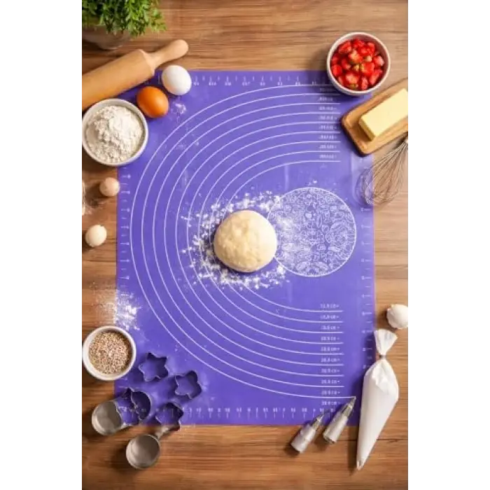 45 x 65 cm Silikon Hamur Matı
