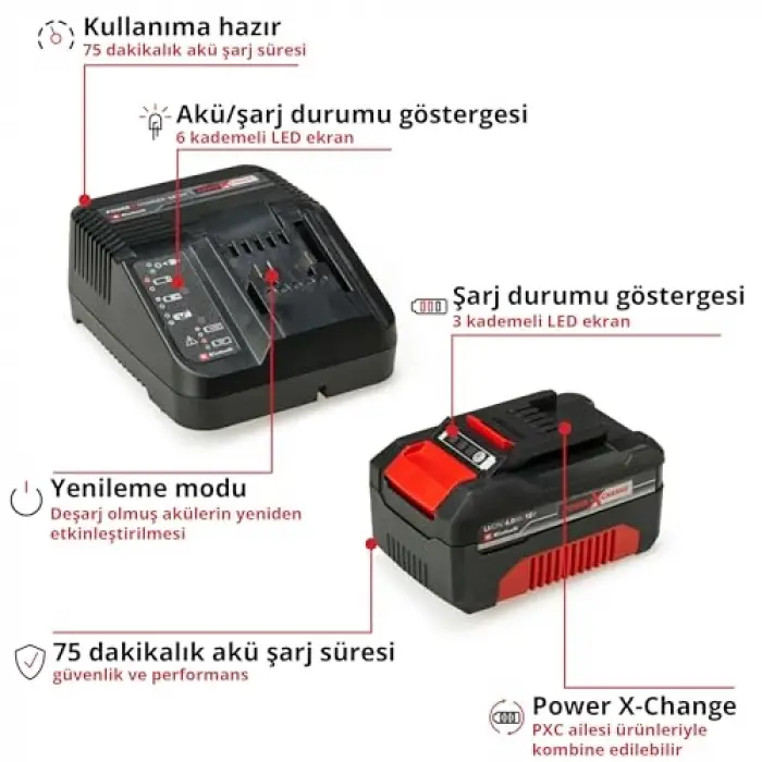 4512042 Orijinal Başlangıç Seti 4,0 Ah Pxc