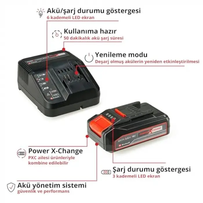 4512097 Orijinal Starter Kit 2,5 Ah Pxc