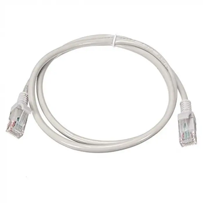4603 Cat5e Rj45 Ethernet Patch İnternet Modem Kablosu 50cm, Beyaz
