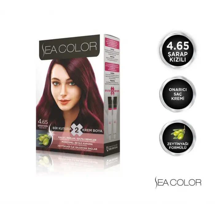 4.65 Şarap Kızılı Set Boya