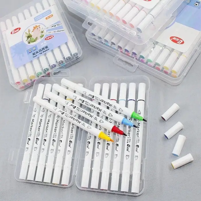 48 Adet Slim Marker Kalem Seti