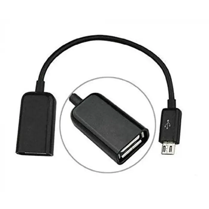 4940 Micro USB-USB OTG dönüştürücü; klavye, mouse ve flash bellek bağlantısı