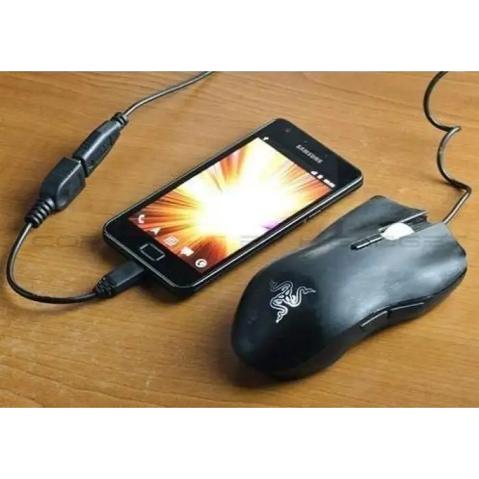 4940 Micro USB-USB OTG dönüştürücü; klavye, mouse ve flash bellek bağlantısı