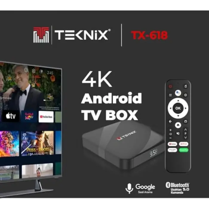4K Android TV Box, Akıllı Ev Eğlencesi