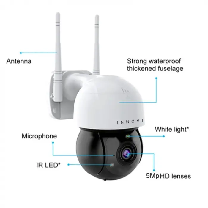 5/3MP IP mini dome wifi kamera