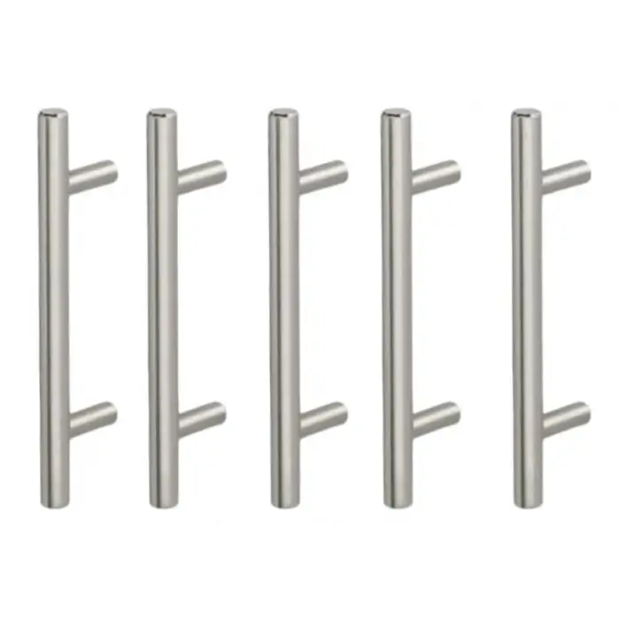 5 Adet Inox 128 mm Paslanmaz Mobilya Dolap Kulpu