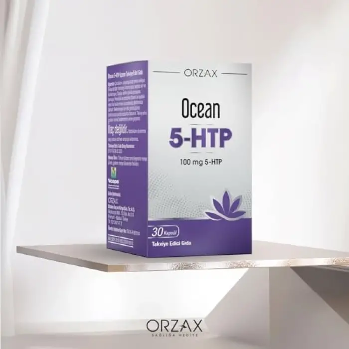 5-Htp, 100 mg, 30 kapsül